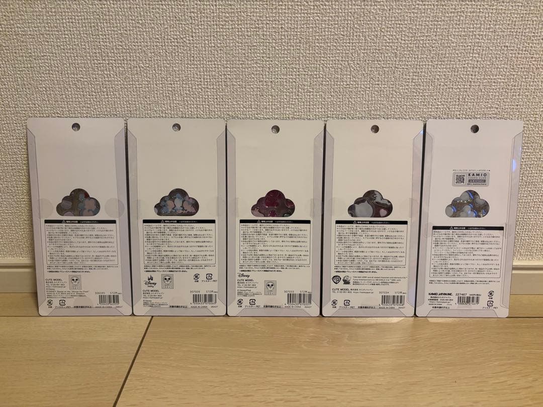 プチドロップステッカー　ツムツム　ベビーミッキー　ピクサー　トムとジェリー