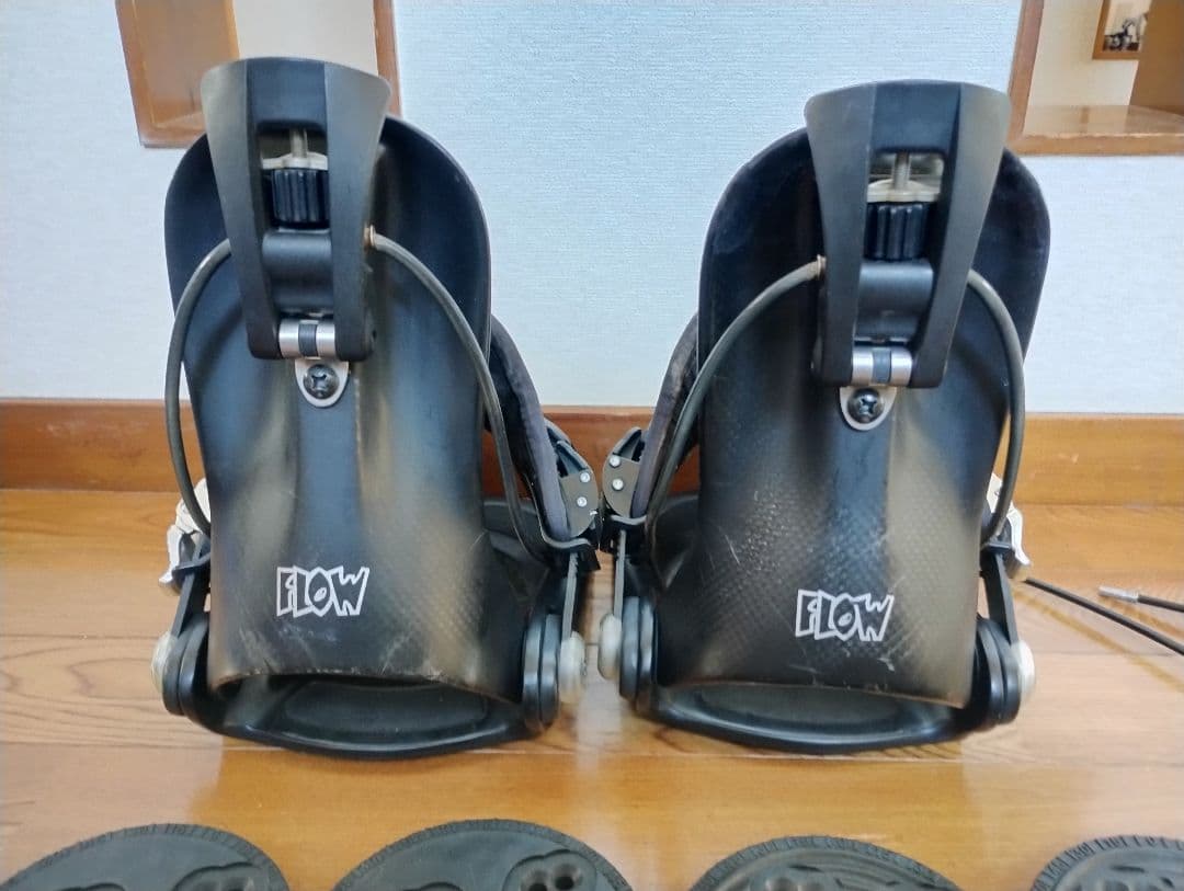 FLOW FL-39 フルカーボンL 激レア品 予備部品付 予備ストラップは新品