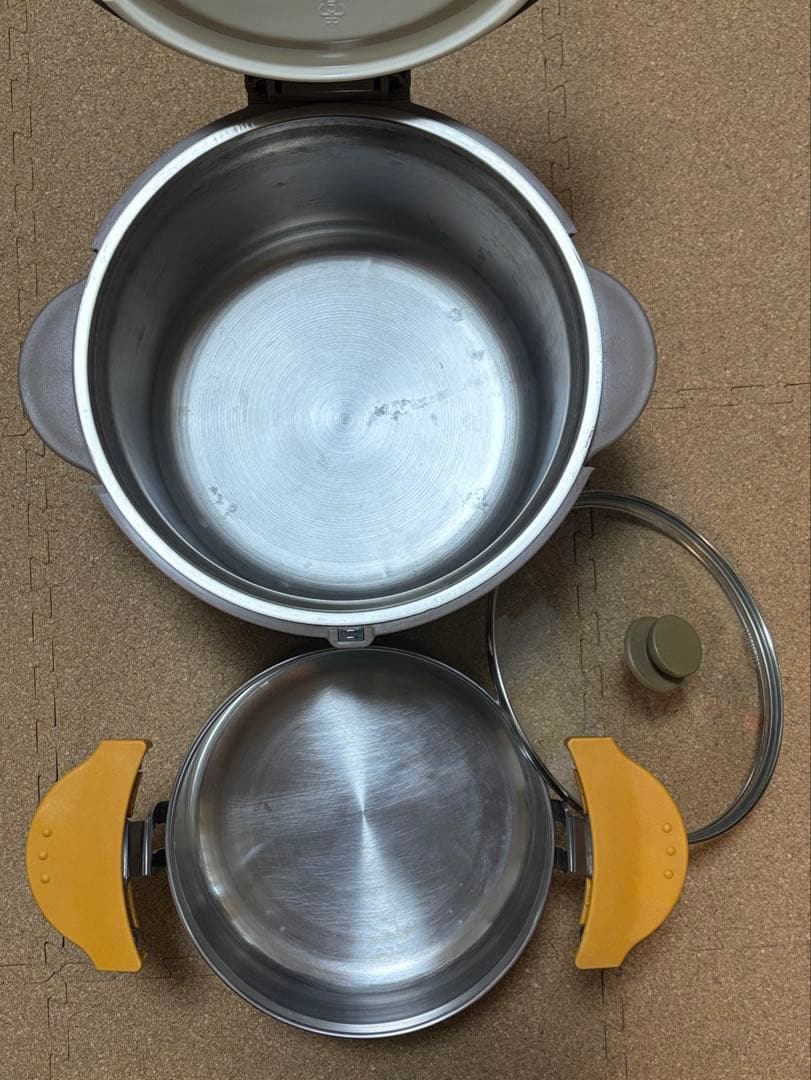 THERMOS サーモス シャトルシェフ KPX-2500 保温調理鍋 温度計付