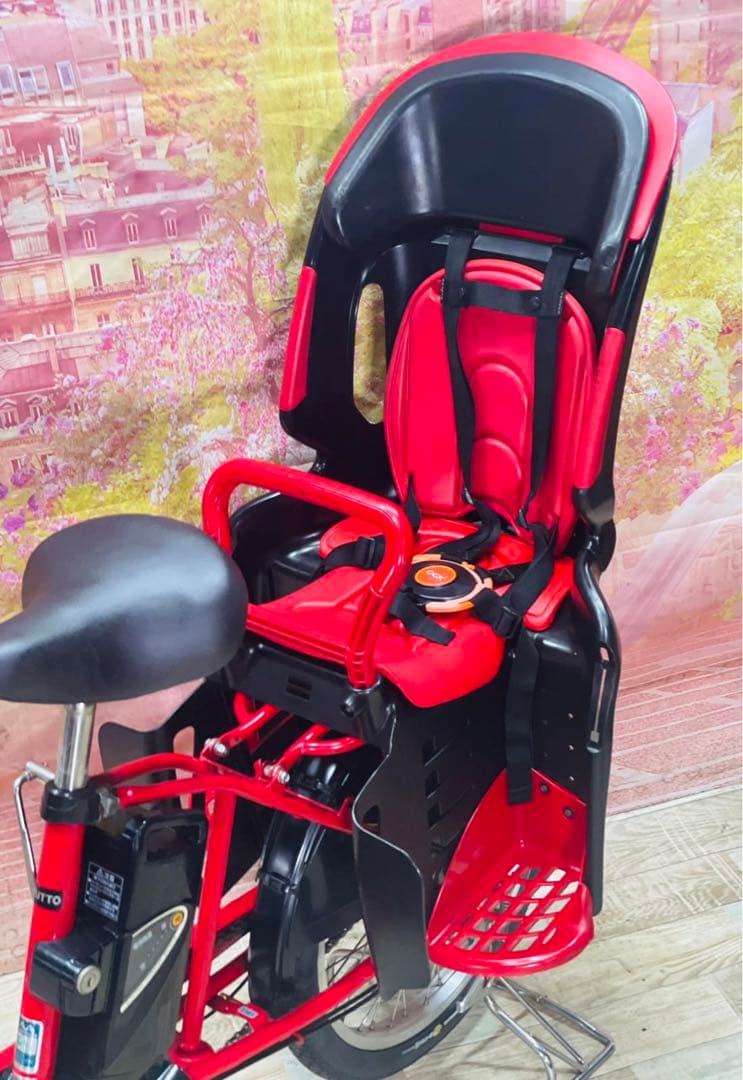 K2381 電動自転車パナソニック子供乗せ 20インチ 送料無料