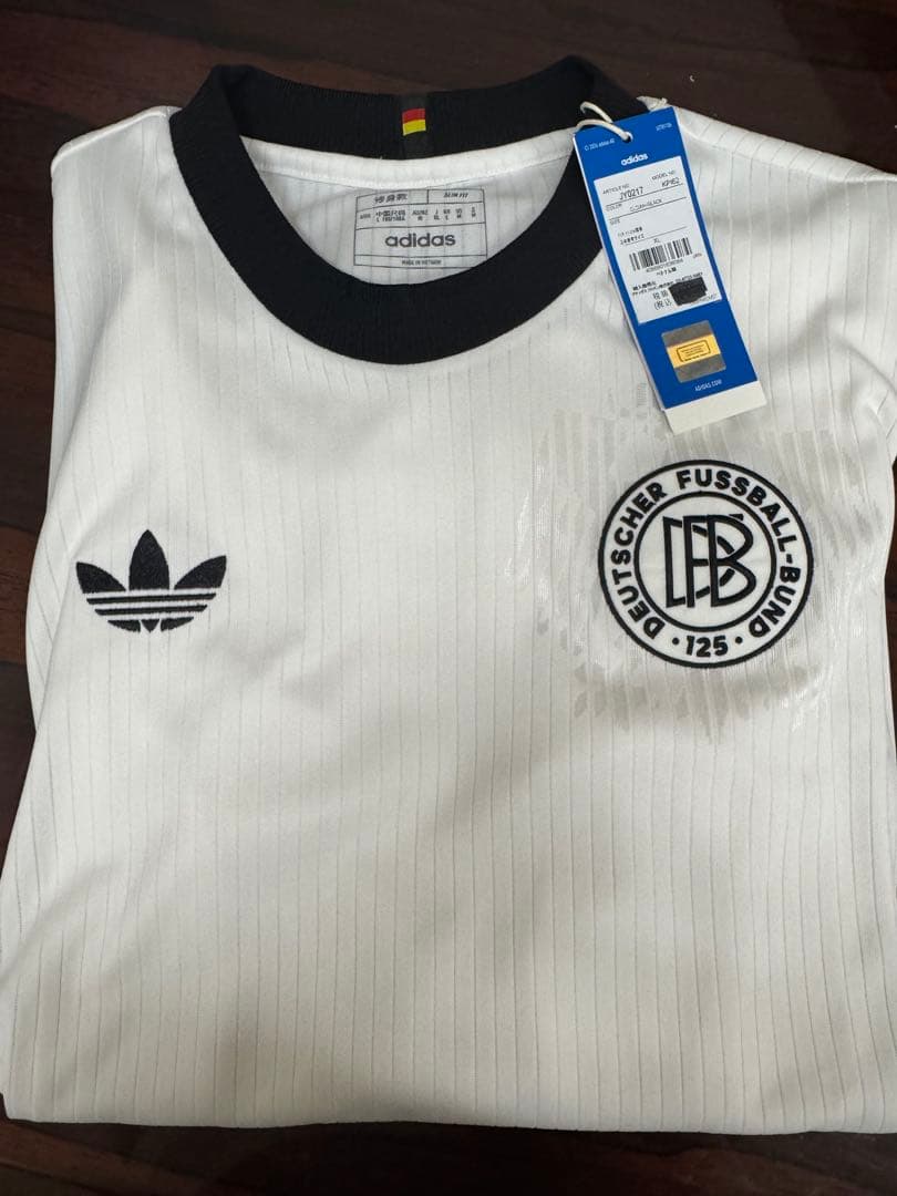 ドイツ代表 125周年 アニバーサリー ユニフォームadidas新品タグ付 XL