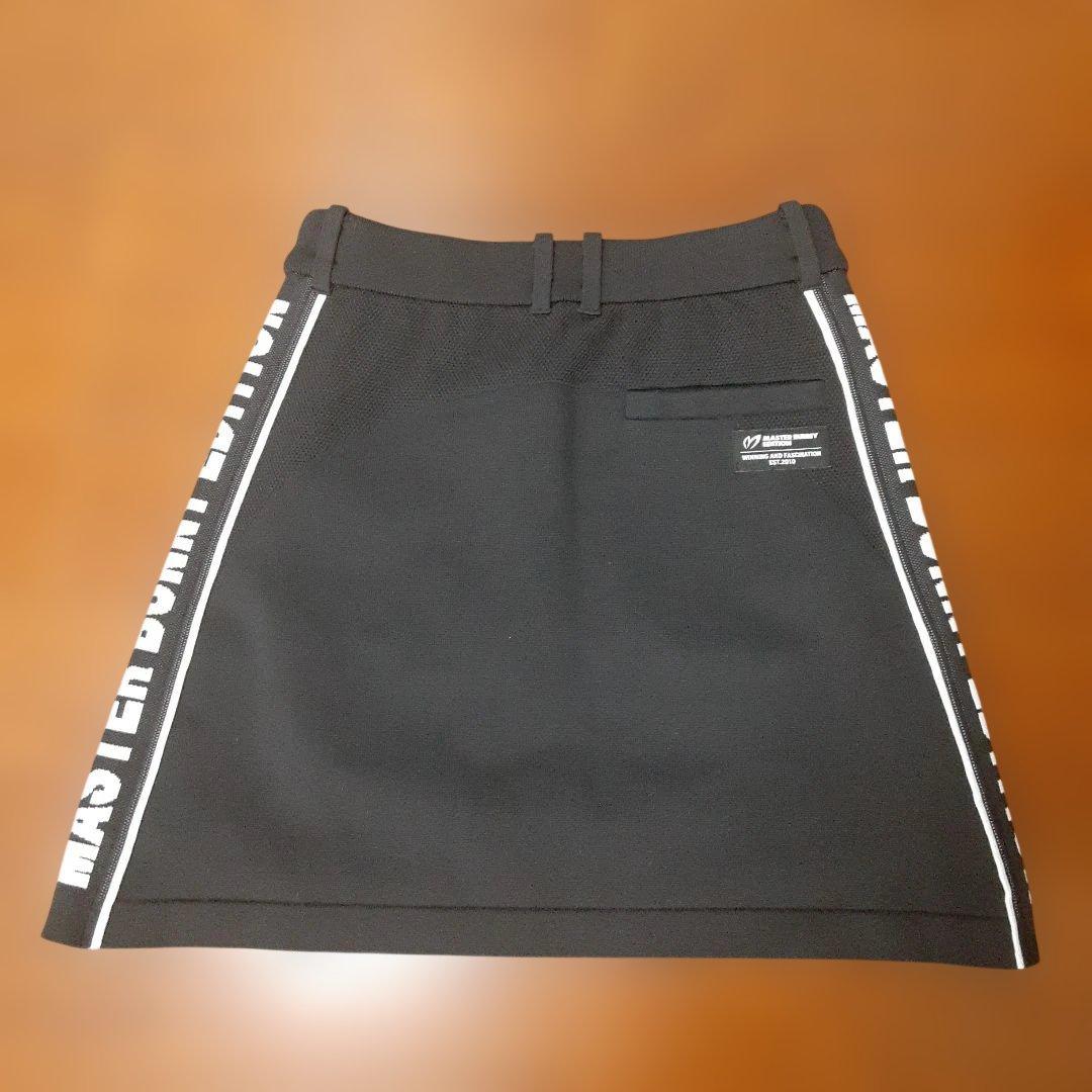 美品　マスターバニー　レディースゴルフ　ニット　スカート黒0
