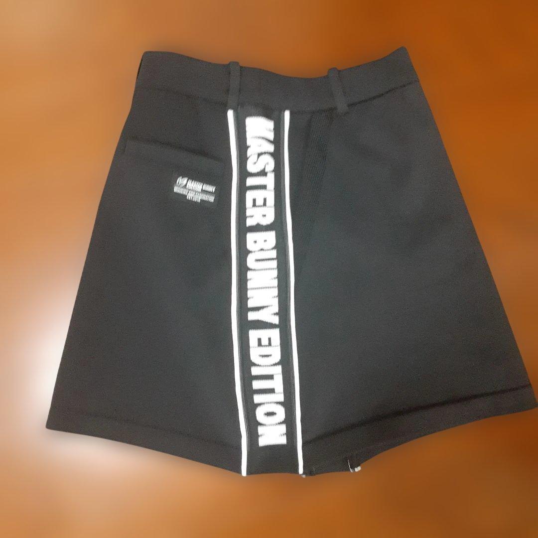 美品　マスターバニー　レディースゴルフ　ニット　スカート黒0