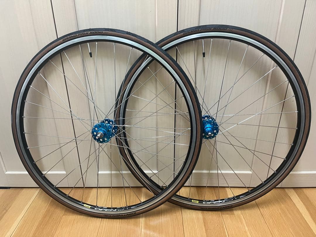 Mavic open pro cycroc color hub 32h 前後