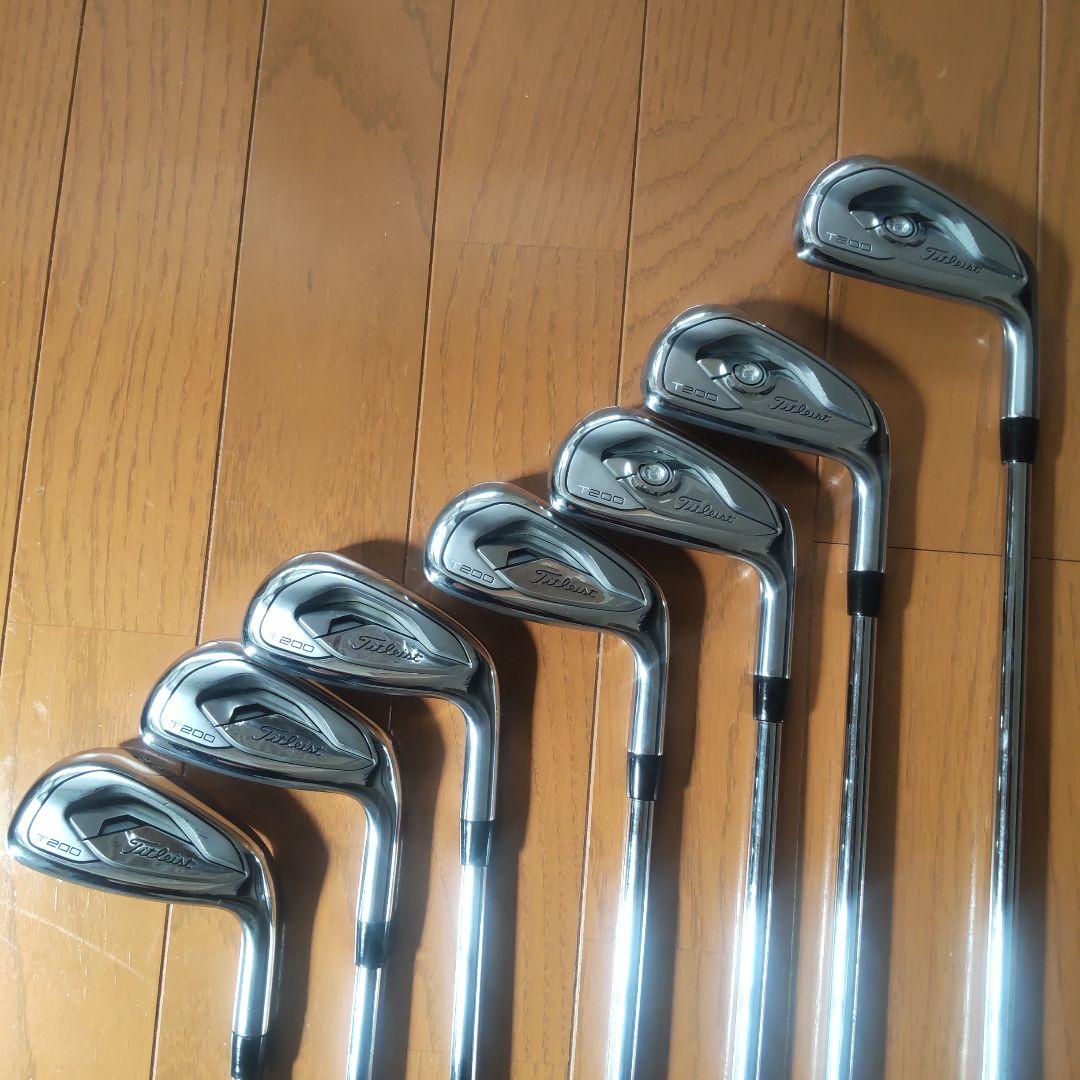 Titleist T200 48〜5I 8本 シャフトmodus3 105 s
