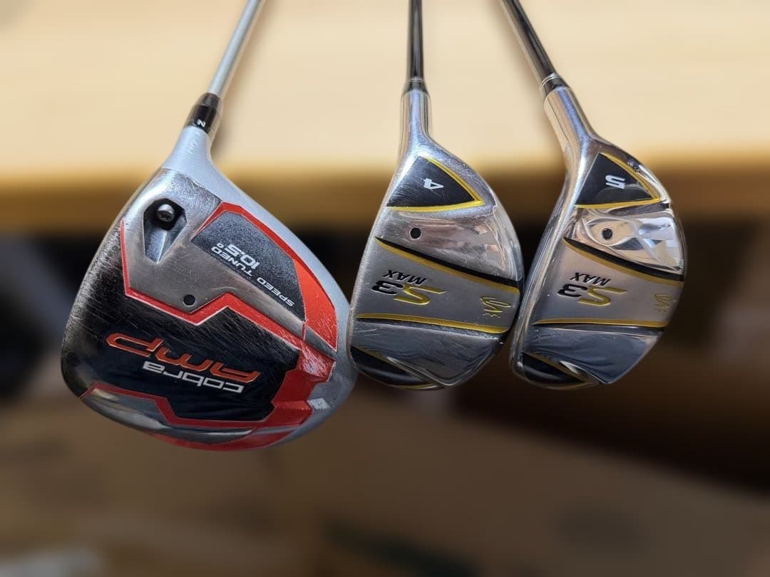 COBRA コブラ AMP S3MAX ゴルフクラブセット 10本