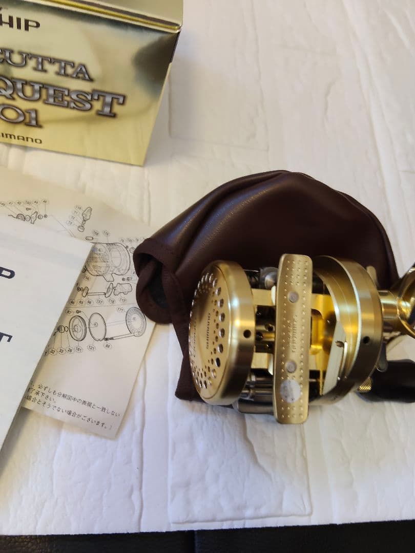 シマノ 00 01 カルカッタ　コンクエスト　101 SHIMANO 金 カル