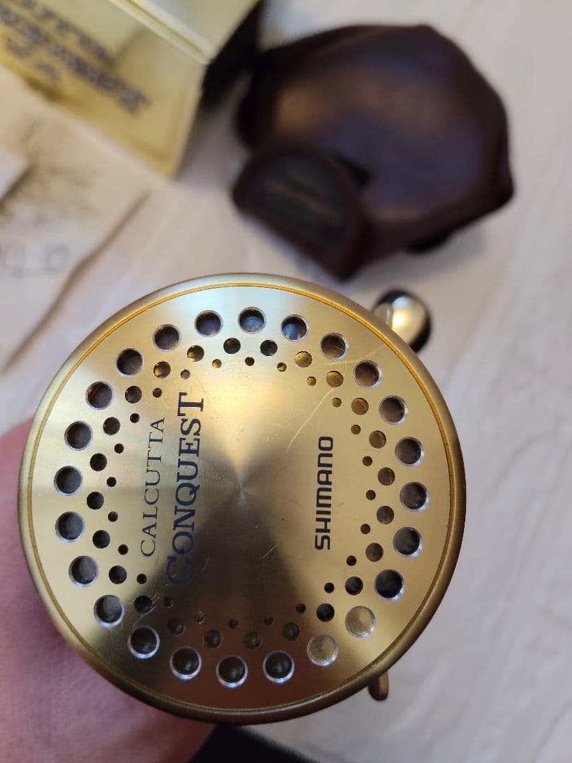 シマノ 00 01 カルカッタ　コンクエスト　101 SHIMANO 金 カル