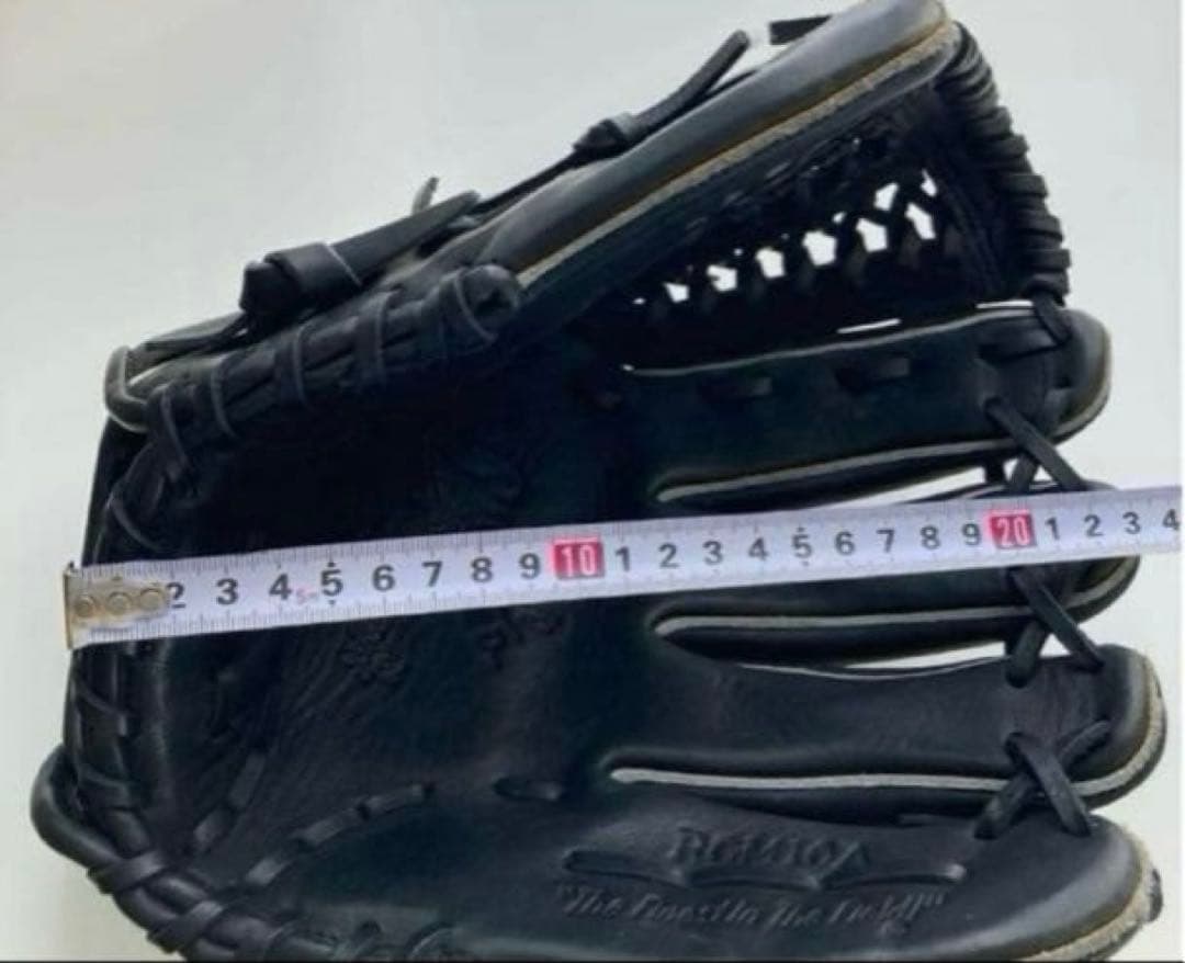 Rawlings ローリングス 軟式 レザー グローブ 黒