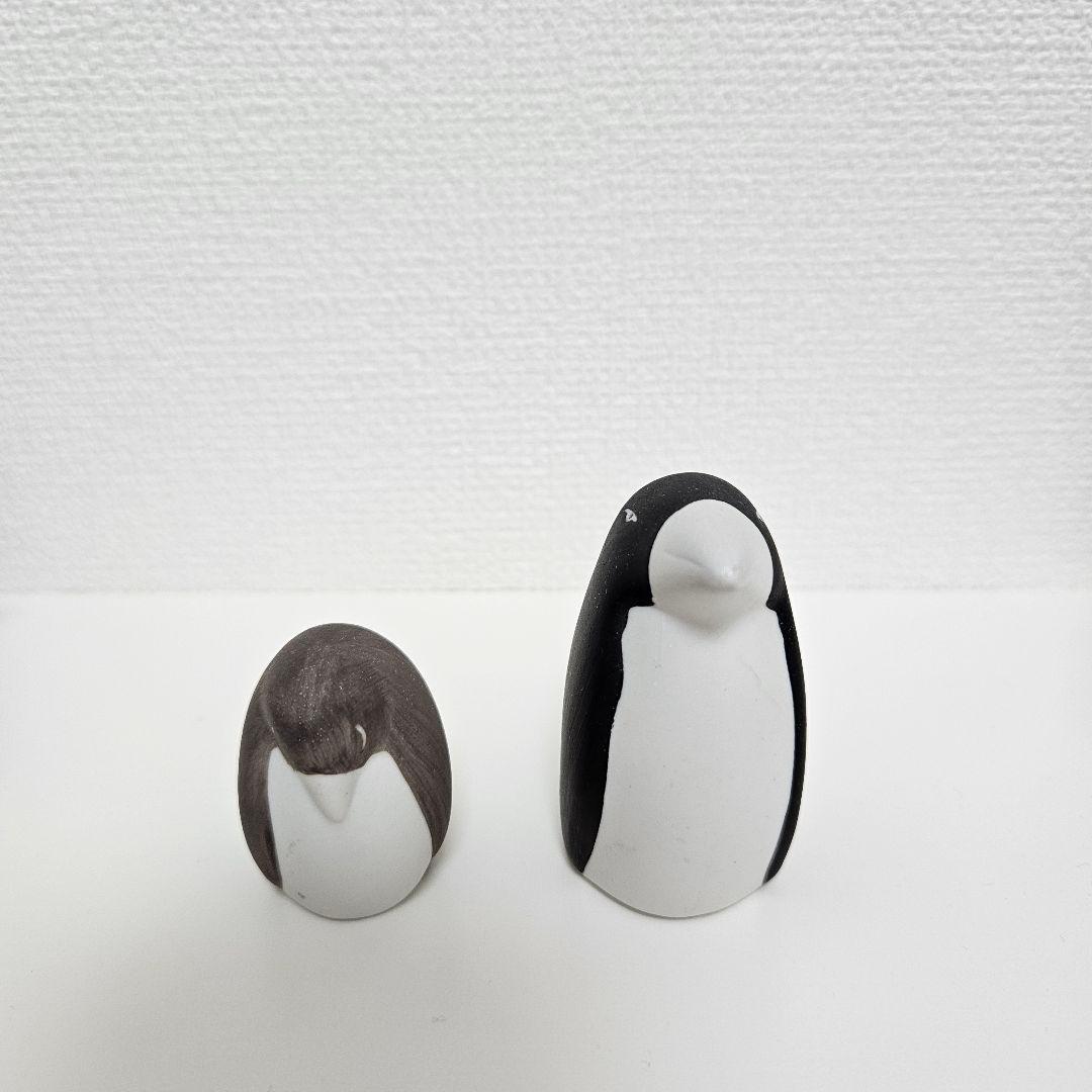 【廃盤品】ARABIA(アラビア)ヘルヤ　親子　ペンギン　2体セット