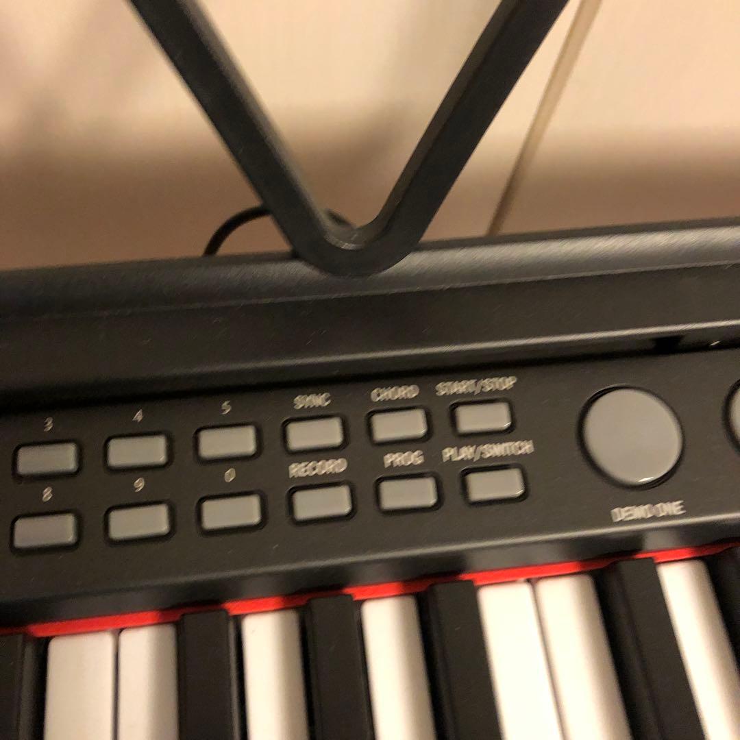 RizKiz 61鍵 電子キーボード 本体 スタンド付き