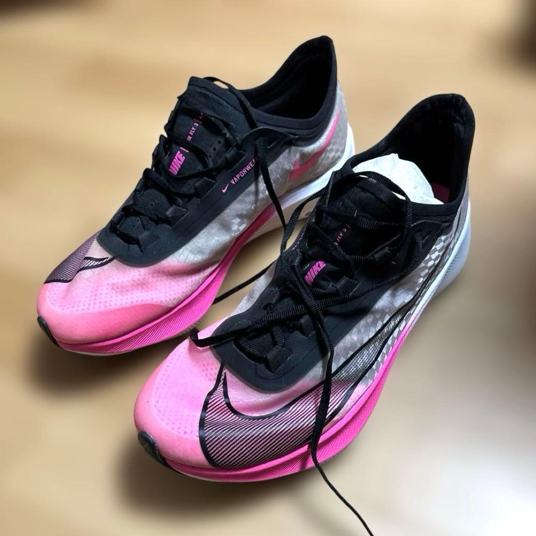 NIKE ZOOM FLY 3 27cm ナイキ ズームフライ3 ピンク