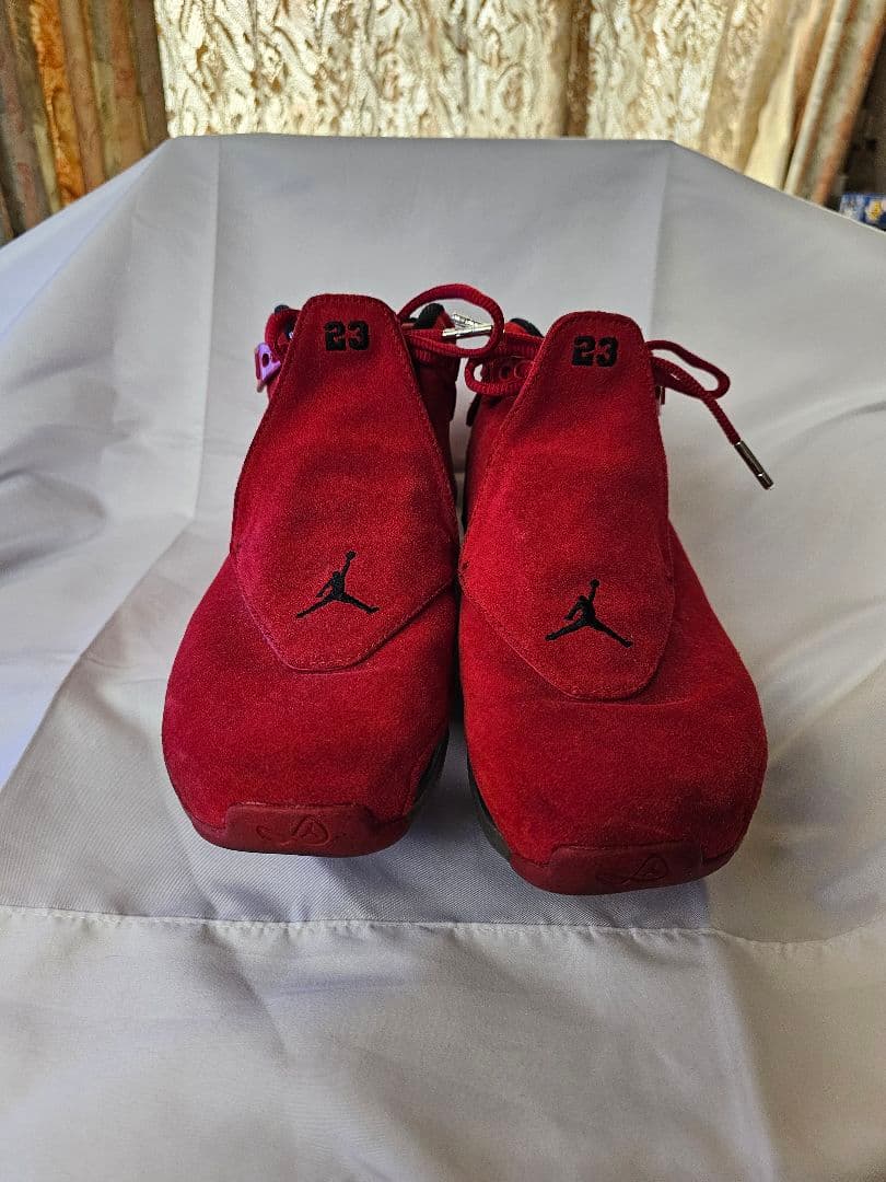 【値下げしました】Air Jordan 18 レッド シューズ(男性用)