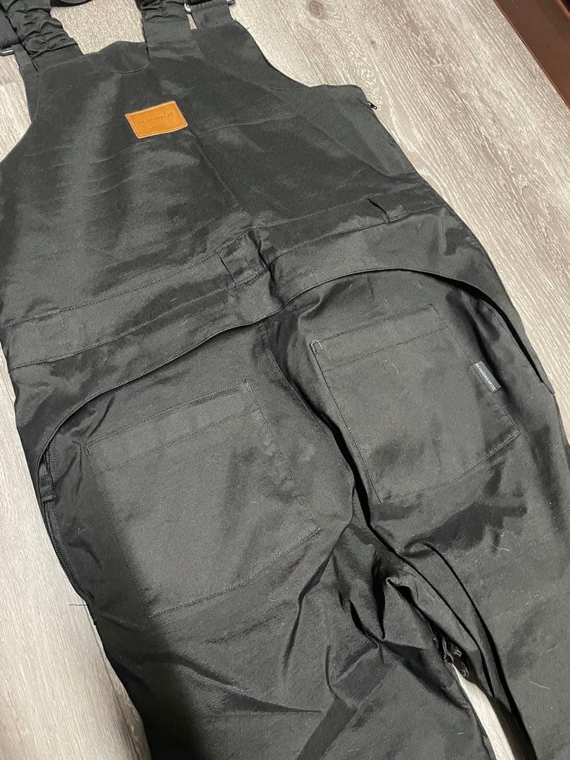 AA HARDWEAR ビブパンツ 黒 Mサイズ