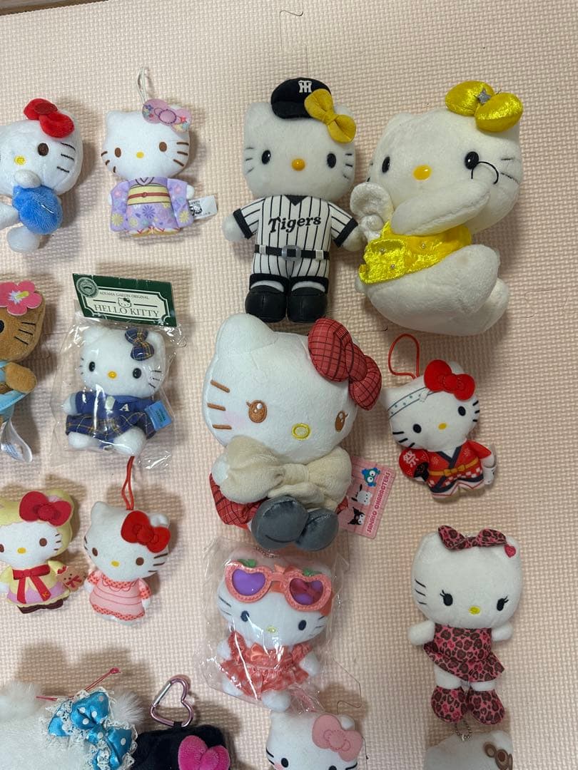 ハローキティ ぬいぐるみ・マスコット コレクション　78個