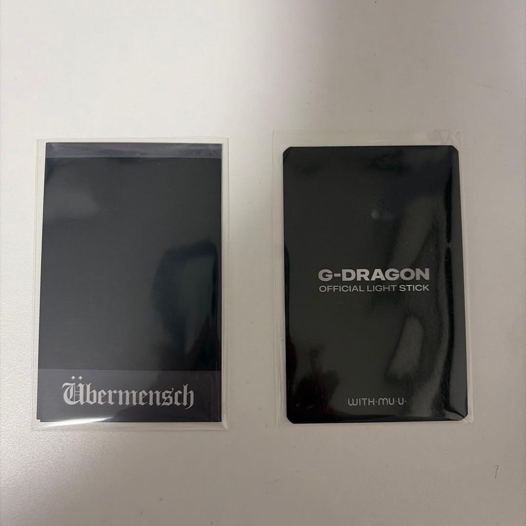 GーDRAGONペンライト ミニライトキーリング ジヨン Übermensch