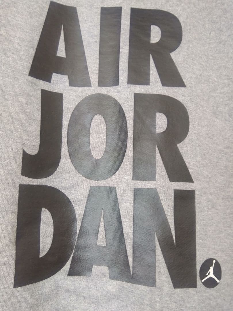 Air Jordan グレー フーディー　バックプリント