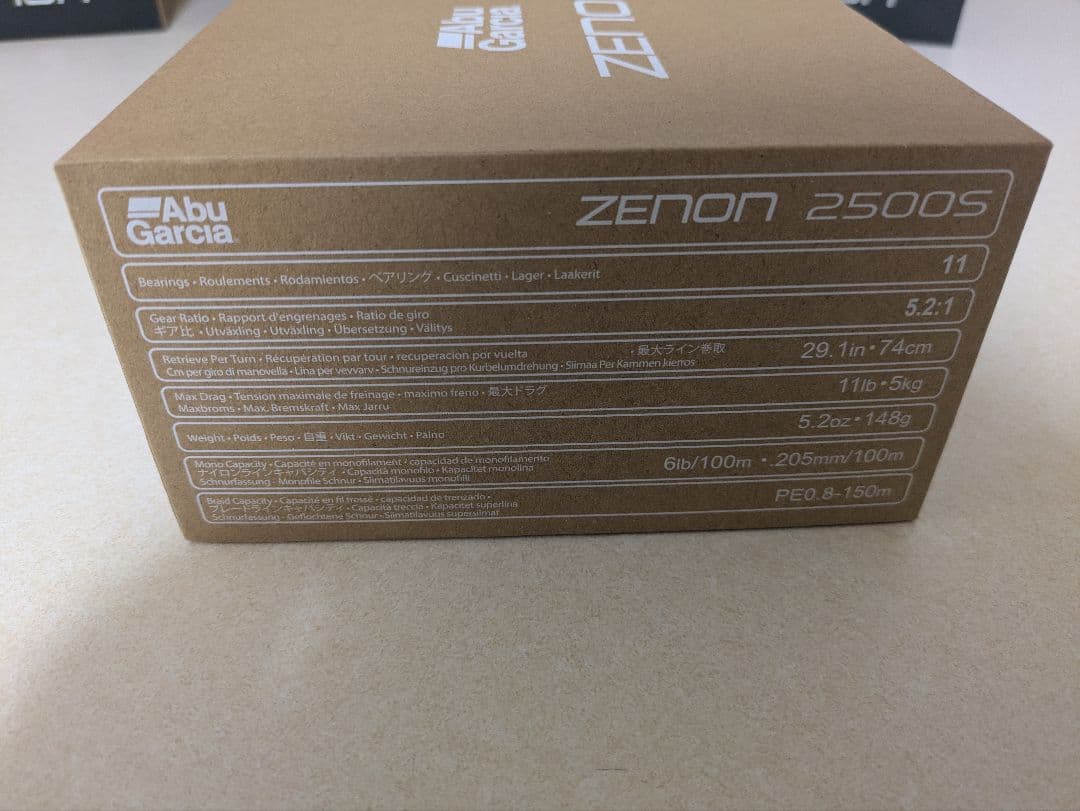アブガルシア ZENON 2500S スピニングリール 美品 淡水使用 バス釣り