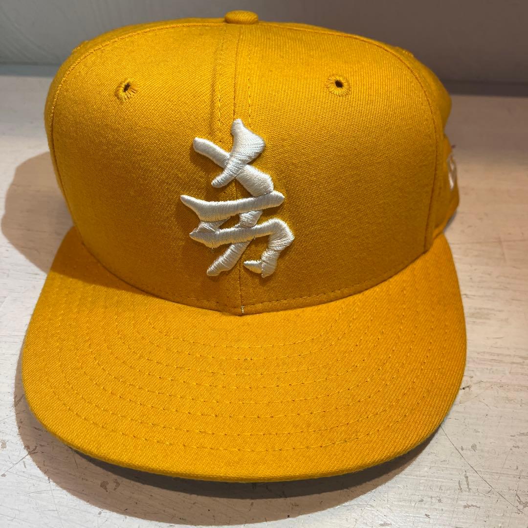 ニューエラ 漢字 NY ヤンキース キャップ 7 1/8 USA製 帽子 レア
