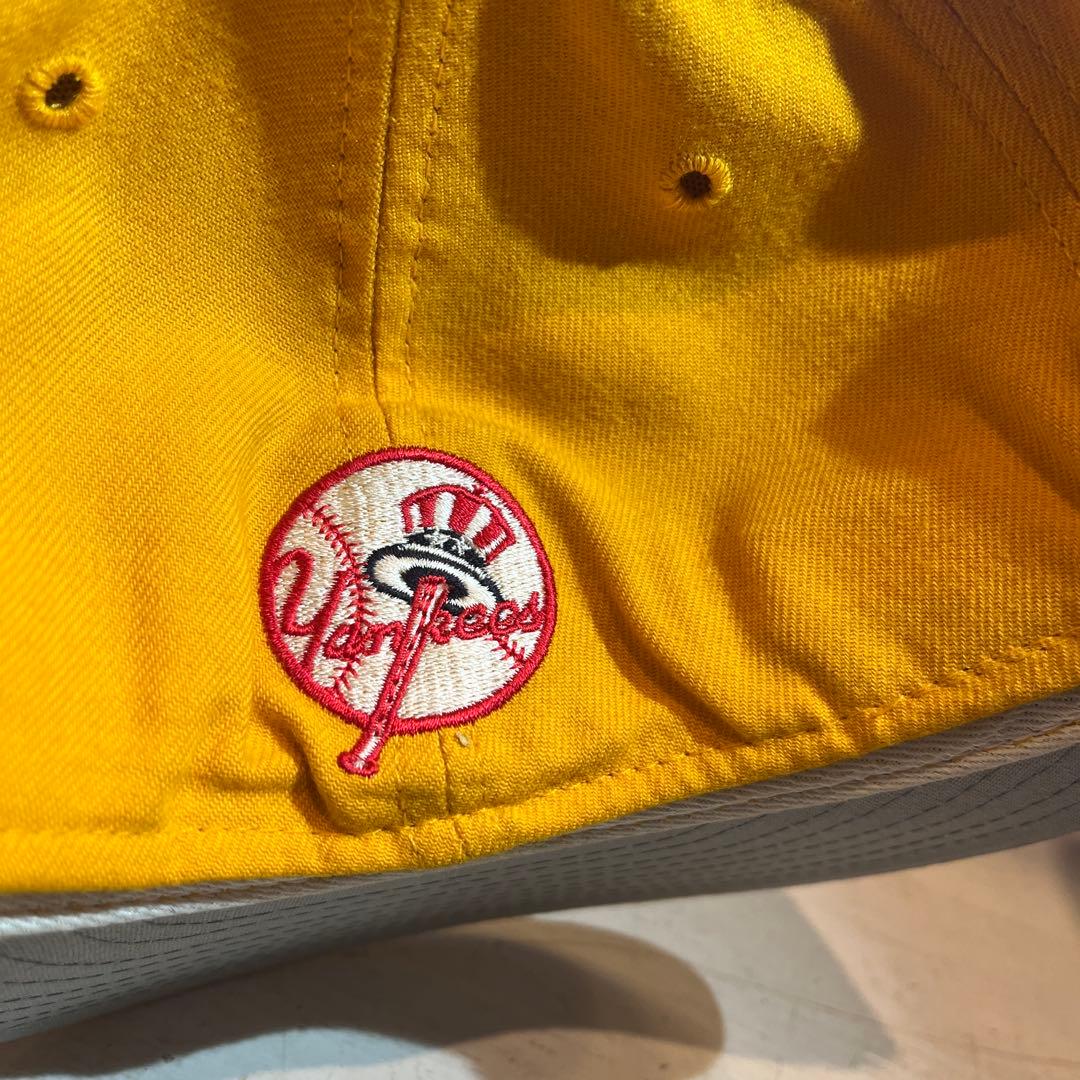 ニューエラ 漢字 NY ヤンキース キャップ 7 1/8 USA製 帽子 レア
