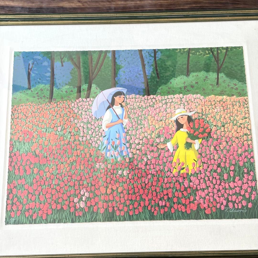 Trinidad Osorio サイン有り 額装 リトグラフ 絵画