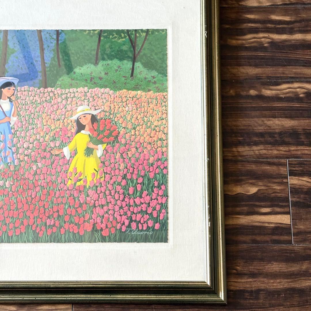 Trinidad Osorio サイン有り 額装 リトグラフ 絵画