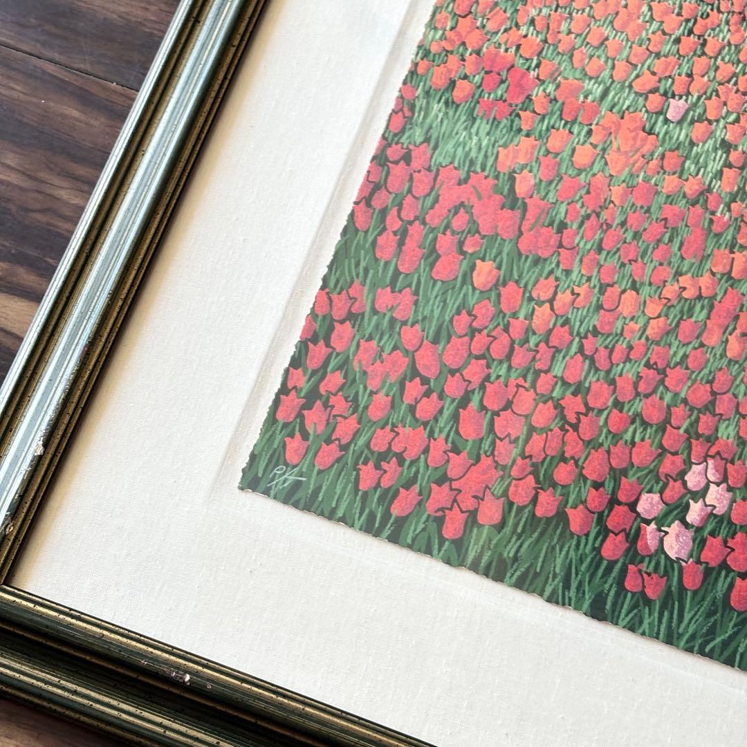 Trinidad Osorio サイン有り 額装 リトグラフ 絵画
