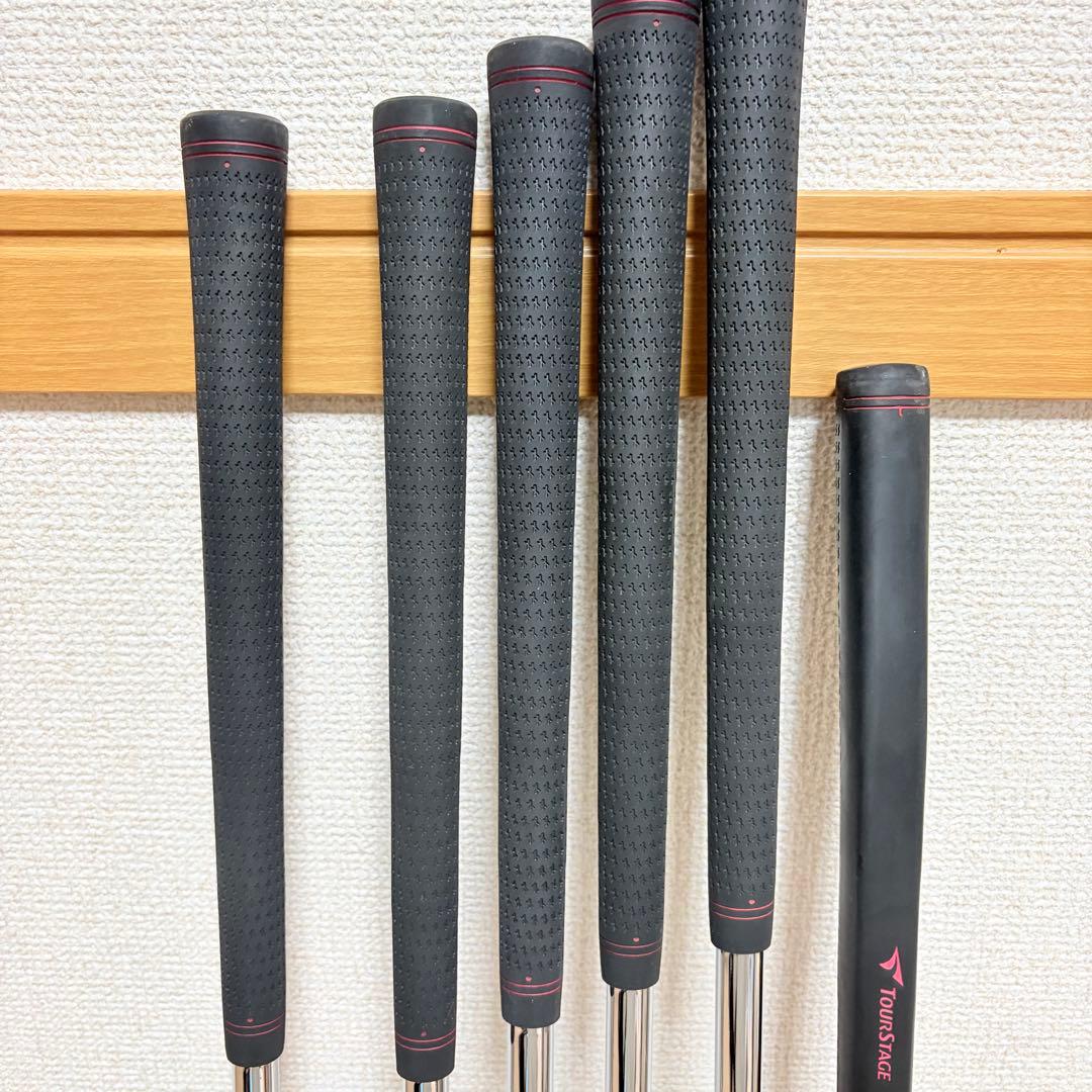ツアーステージ V101 初心者用 メンズ ゴルフセット　9本セット　カバー付き