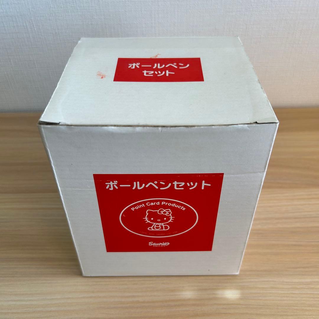 【未使用】　サンリオ　デコレーションケーキ　ボールペンセット　非売品　当時物