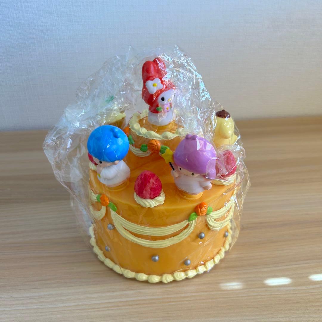 【未使用】　サンリオ　デコレーションケーキ　ボールペンセット　非売品　当時物