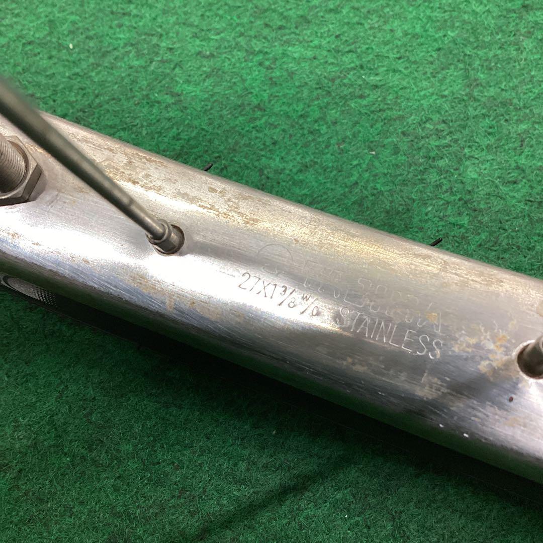ステンレスリム　後輪 27x1-3/8 タイヤ付 内装3段　27インチ