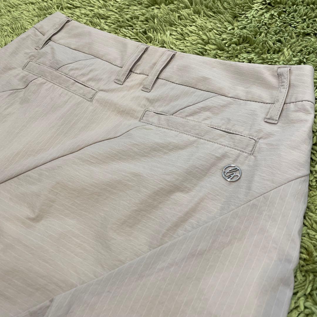 DESCENTE GOLF デサントゴルフ スカート フリル ブラウン系 M