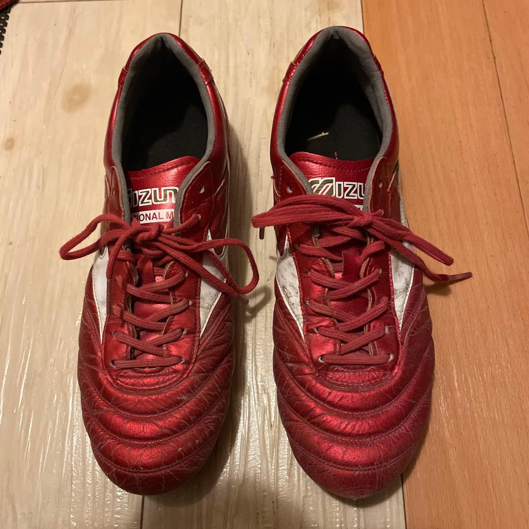 Mizuno モレリア サッカーシューズ レッド　27cm