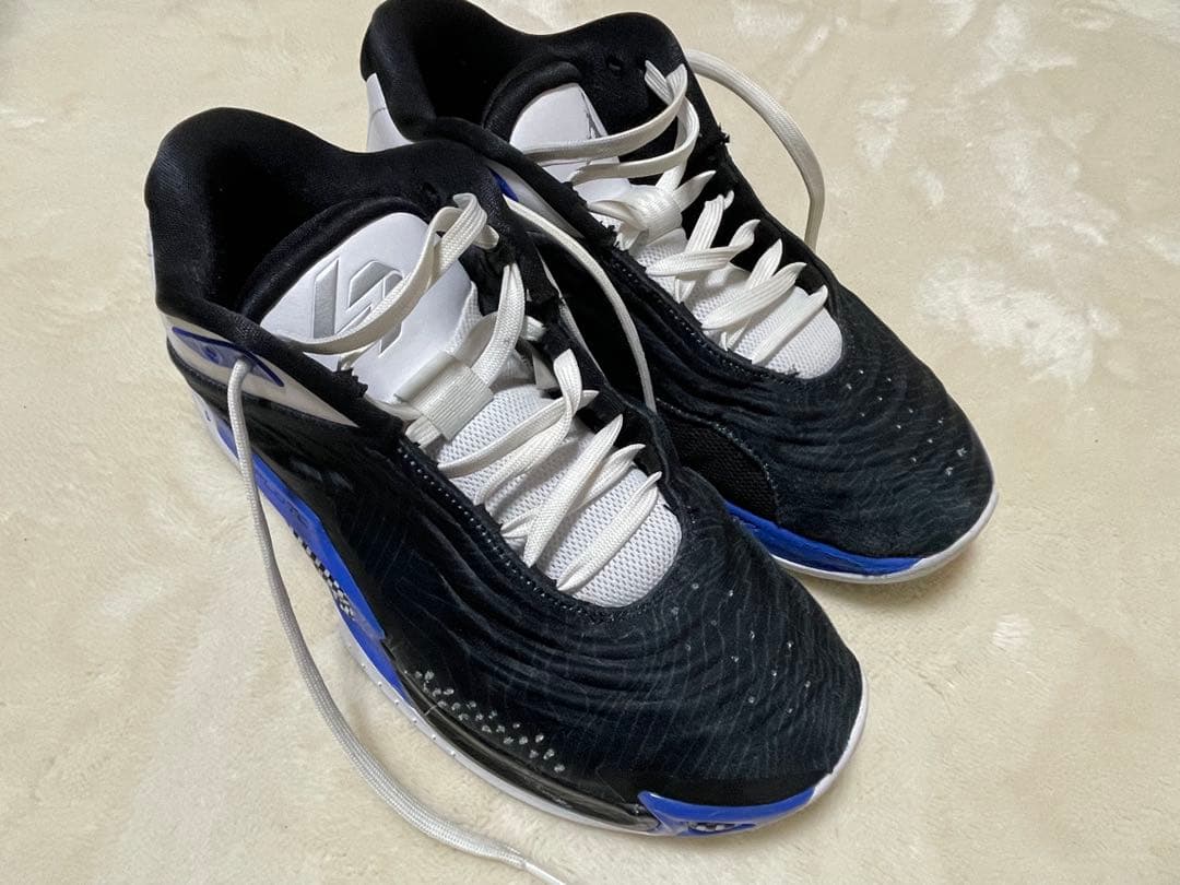 Jordan ルカ3 バスケットボールシューズ 黒/白/青 （28.5センチ）