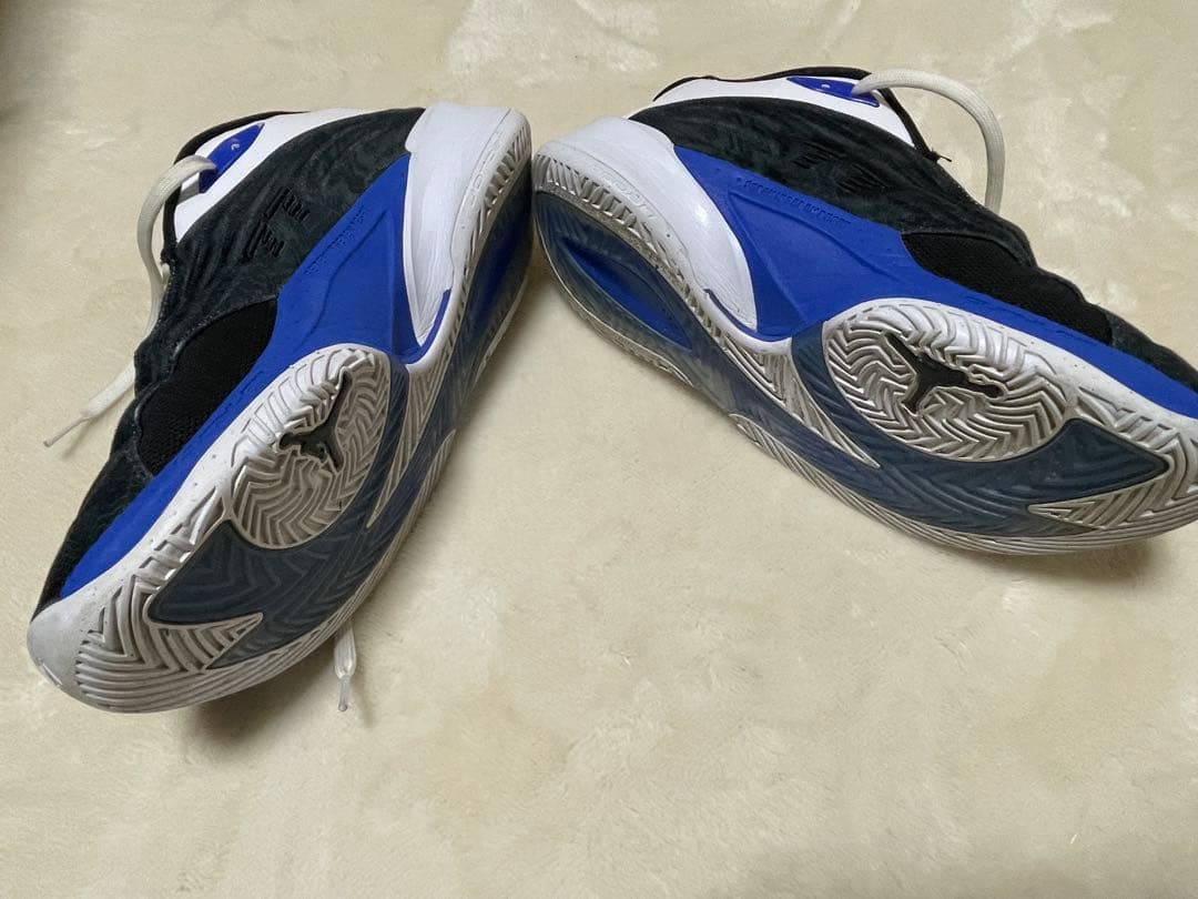 Jordan ルカ3 バスケットボールシューズ 黒/白/青 （28.5センチ）
