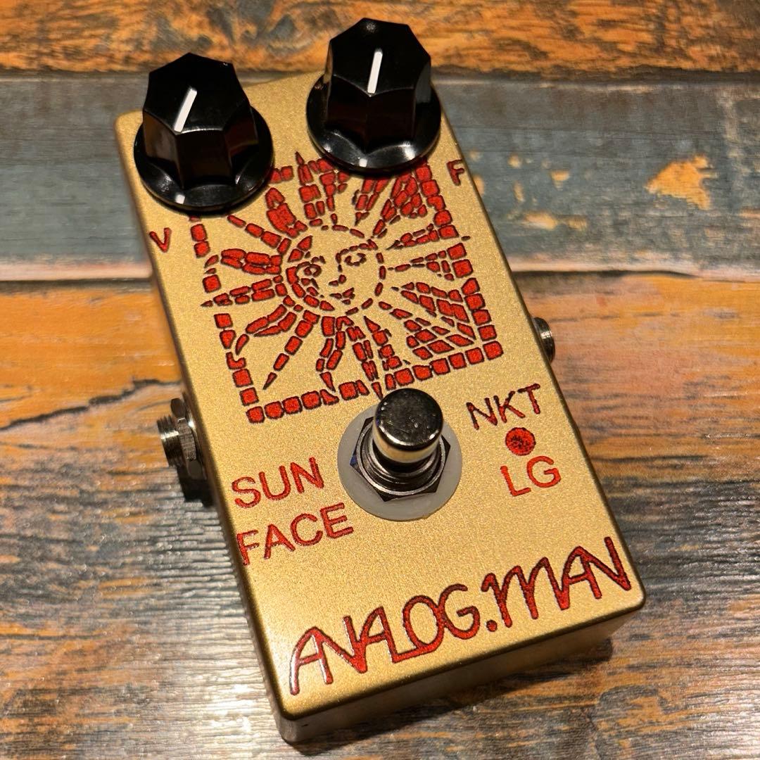 ギター Analog.Man Sun Face NKT Red Dot Low Gain