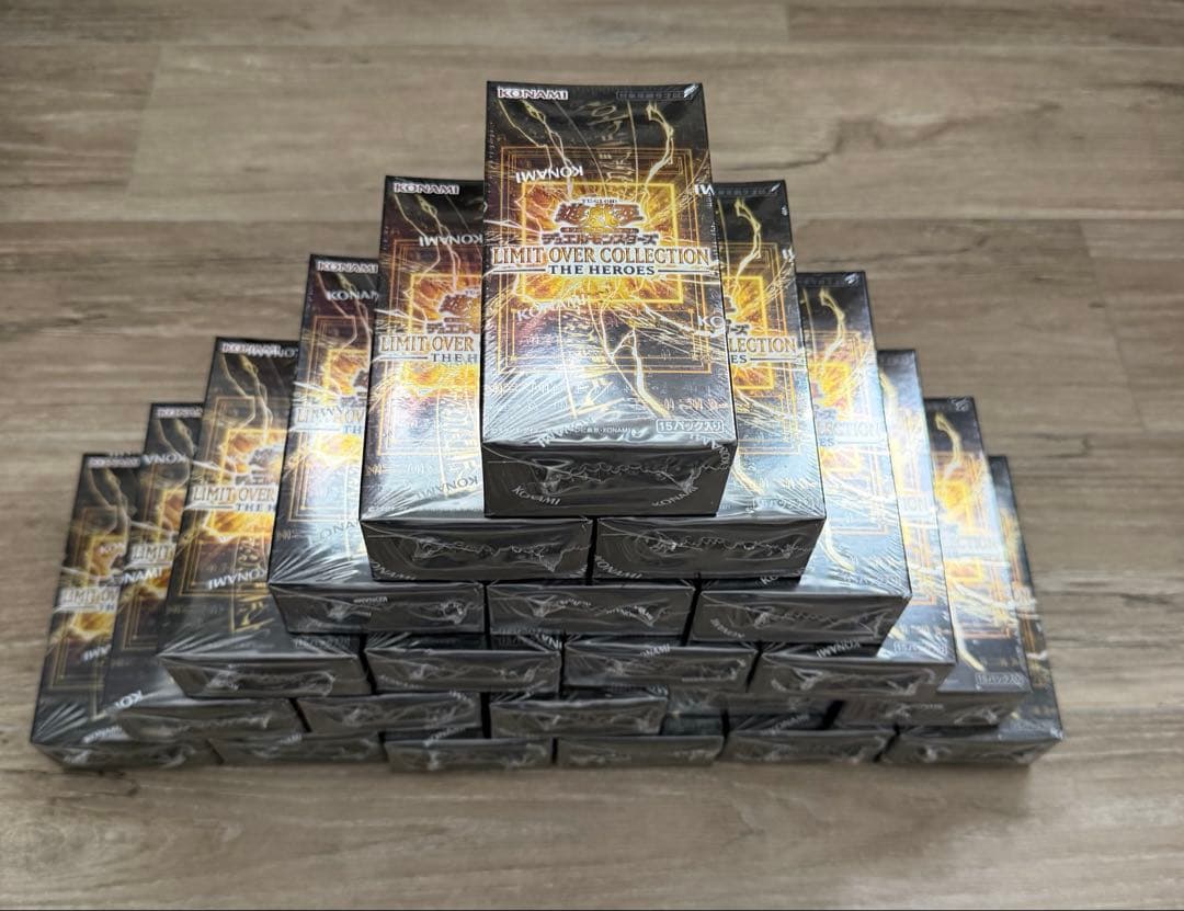 21BOX 遊戯王 リミットオーバーコレクション 新品未開封シュリンク付き