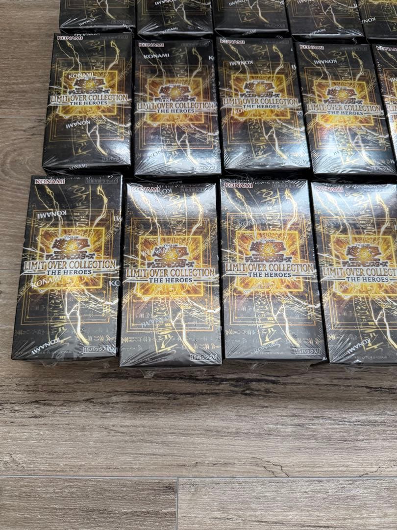 21BOX 遊戯王 リミットオーバーコレクション 新品未開封シュリンク付き