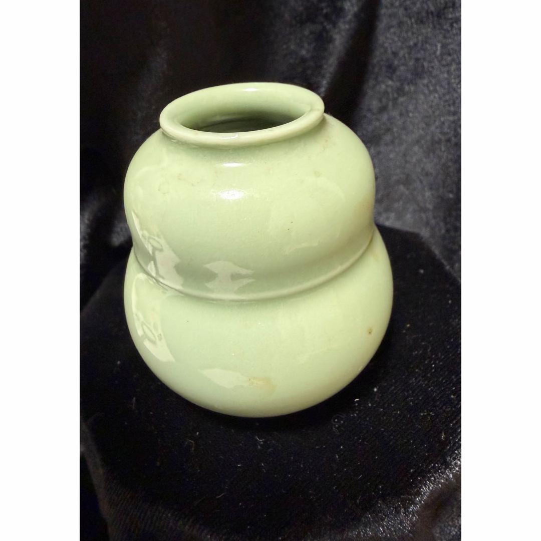 骨董品 李朝陶器アンティーク径2.5cm×高さ5cm整理品現状品のみ