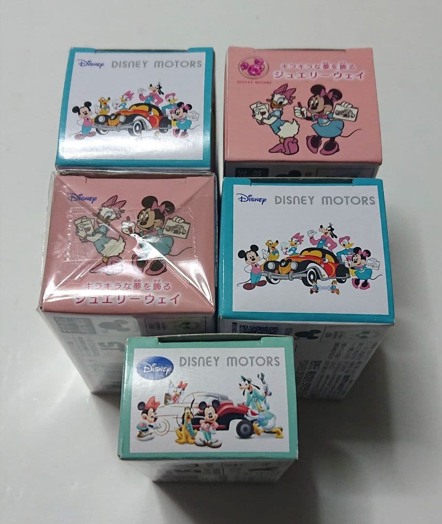 トミカ ディズニーモータース 5種セット 新品未使用 未展示保管品 当時物
