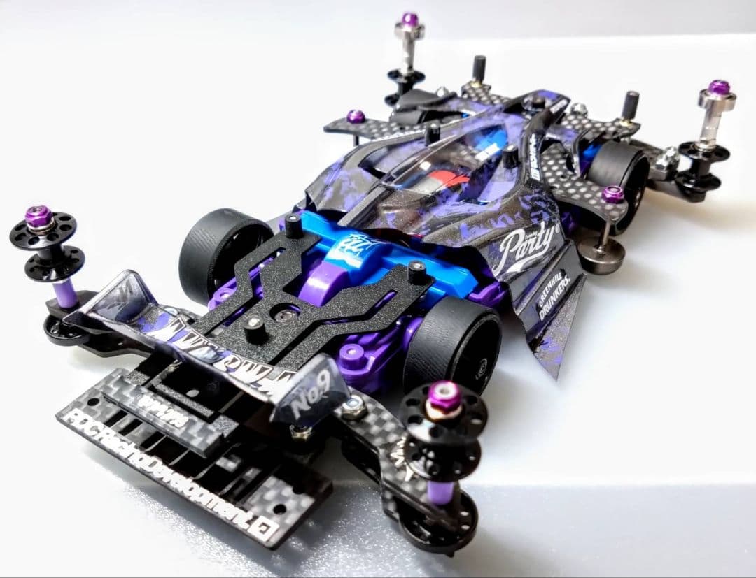 ミニ四駆 完成品 エアロアバンテ MSフレキ アバンテ