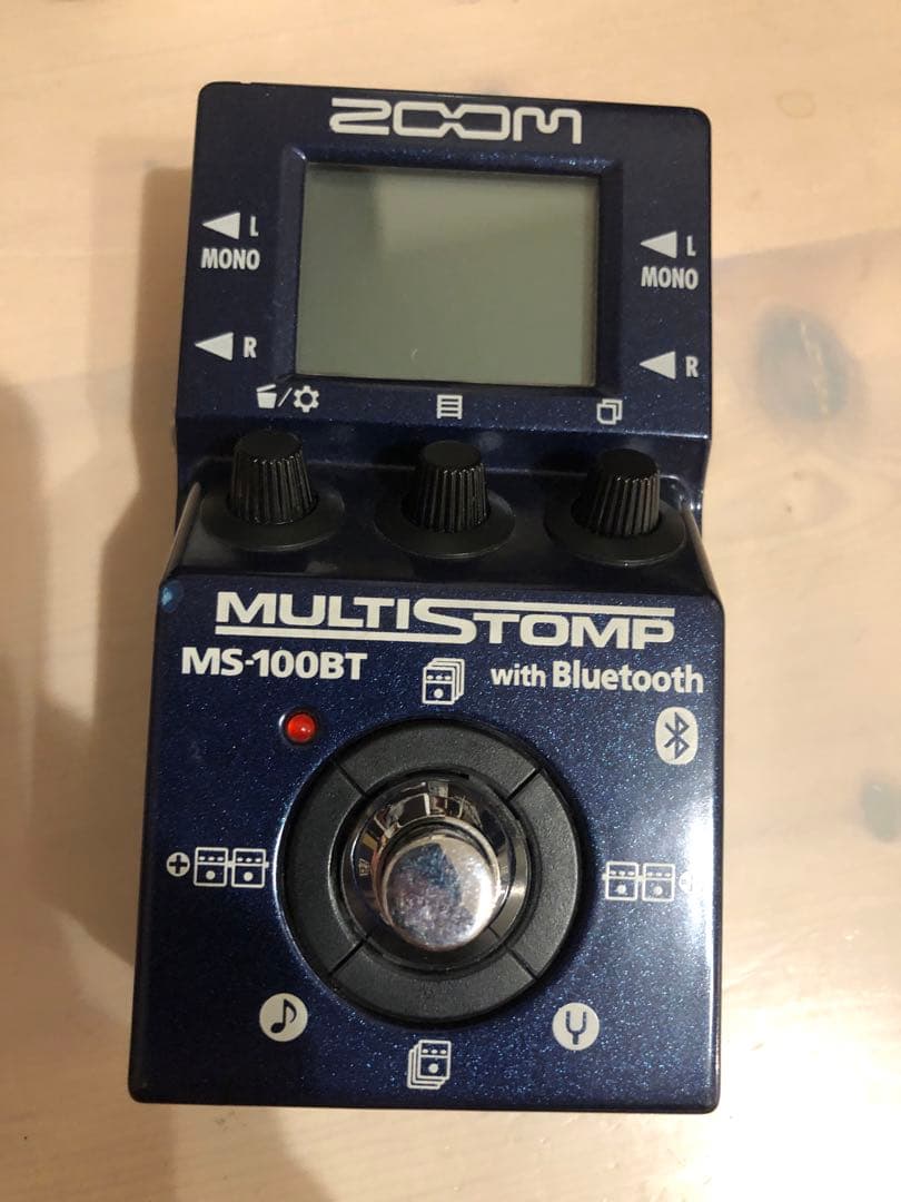 ZOOM MS-100BT エフェクト切り替え改造 マルチストンプ