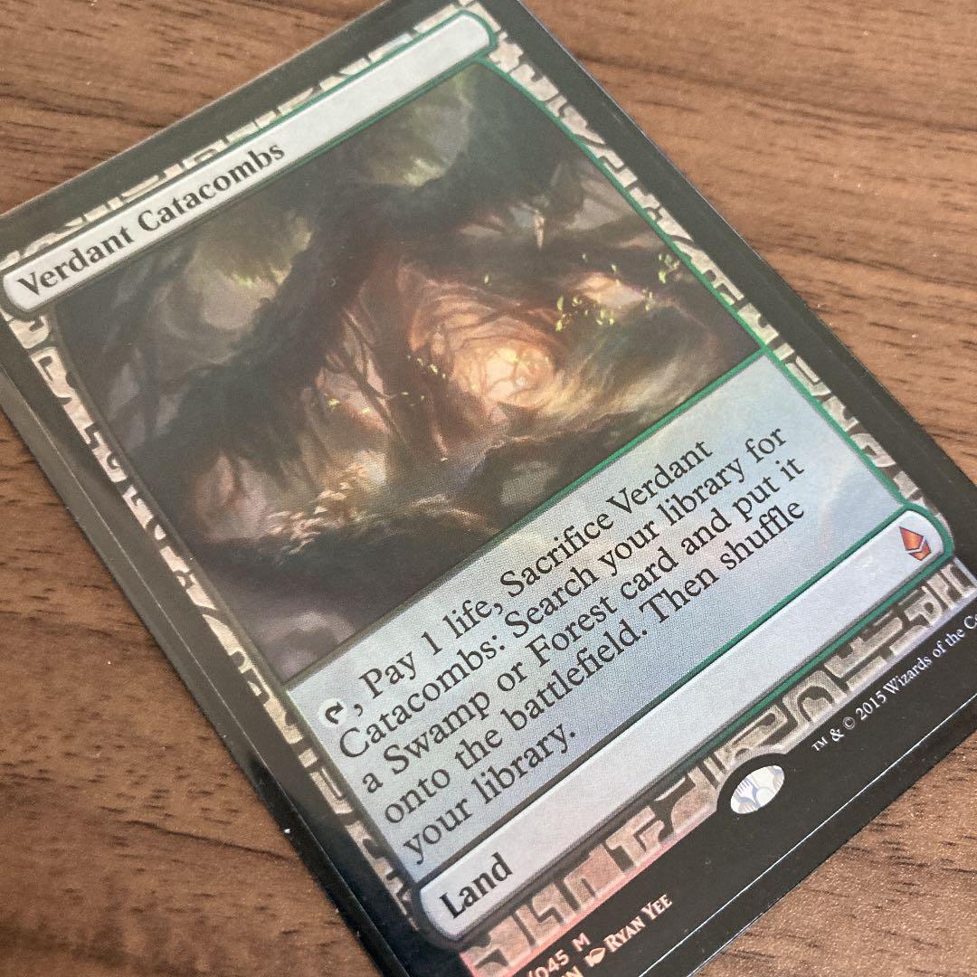 MTG マジック・ザ・ギャザリング　新緑の地下墓地　foil