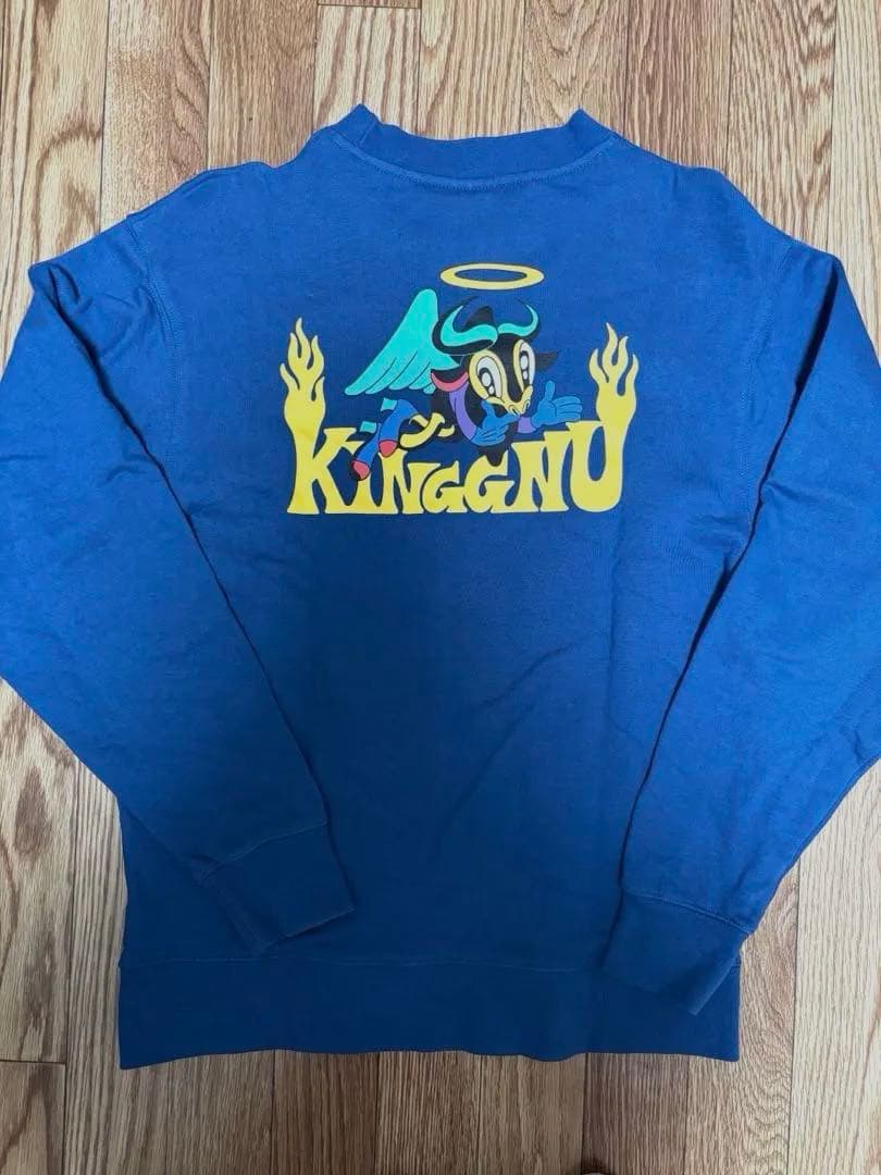 King Gnu FLYING GNU SWEAT [BLUE] スウェットS