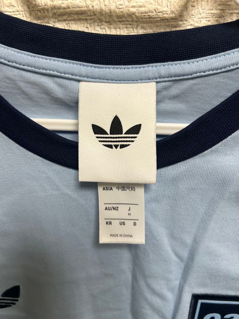オアシスアディダスロングTシャツ