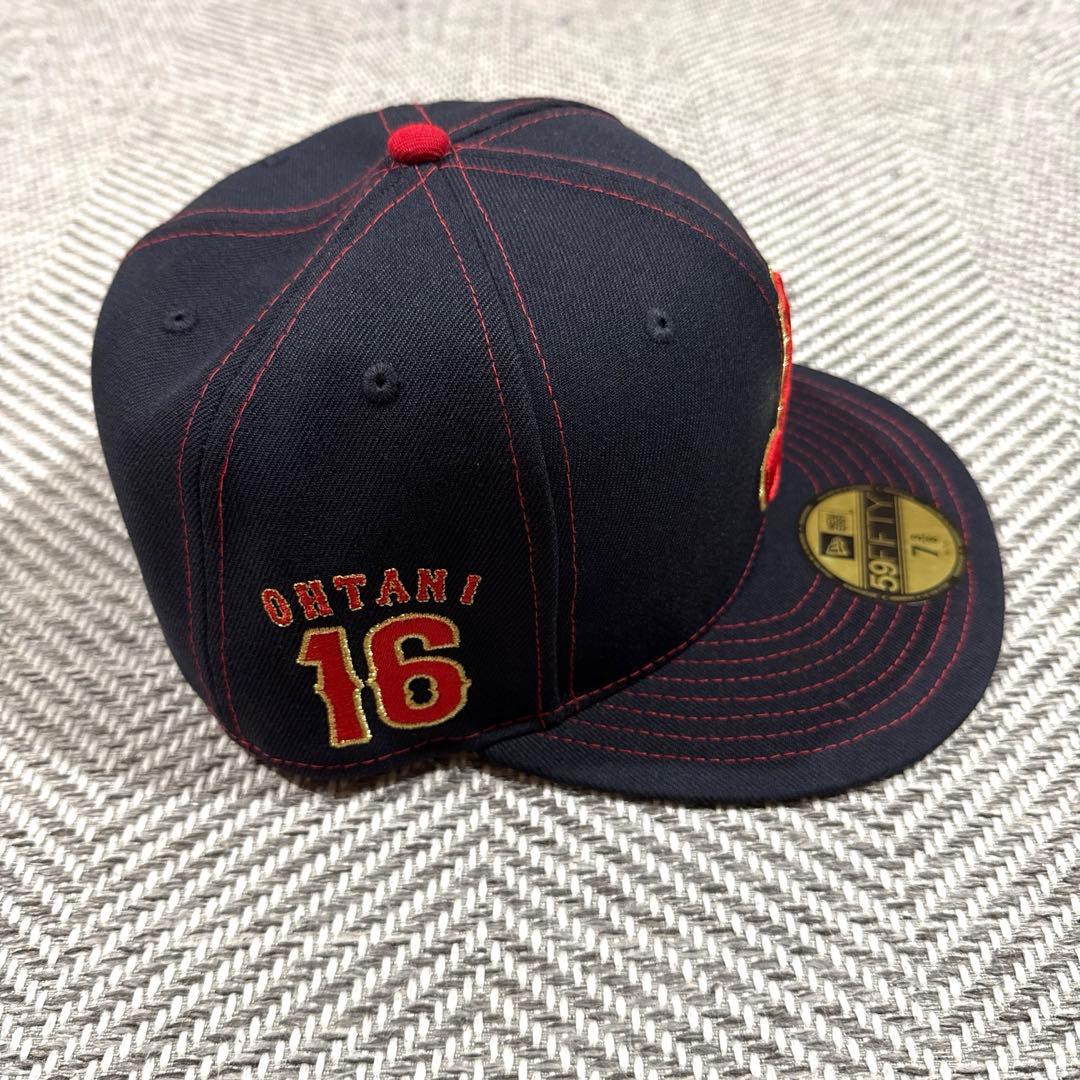 侍ジャパン 59FIFTY キャップ　大谷翔平　刺繍入り 7 3/8