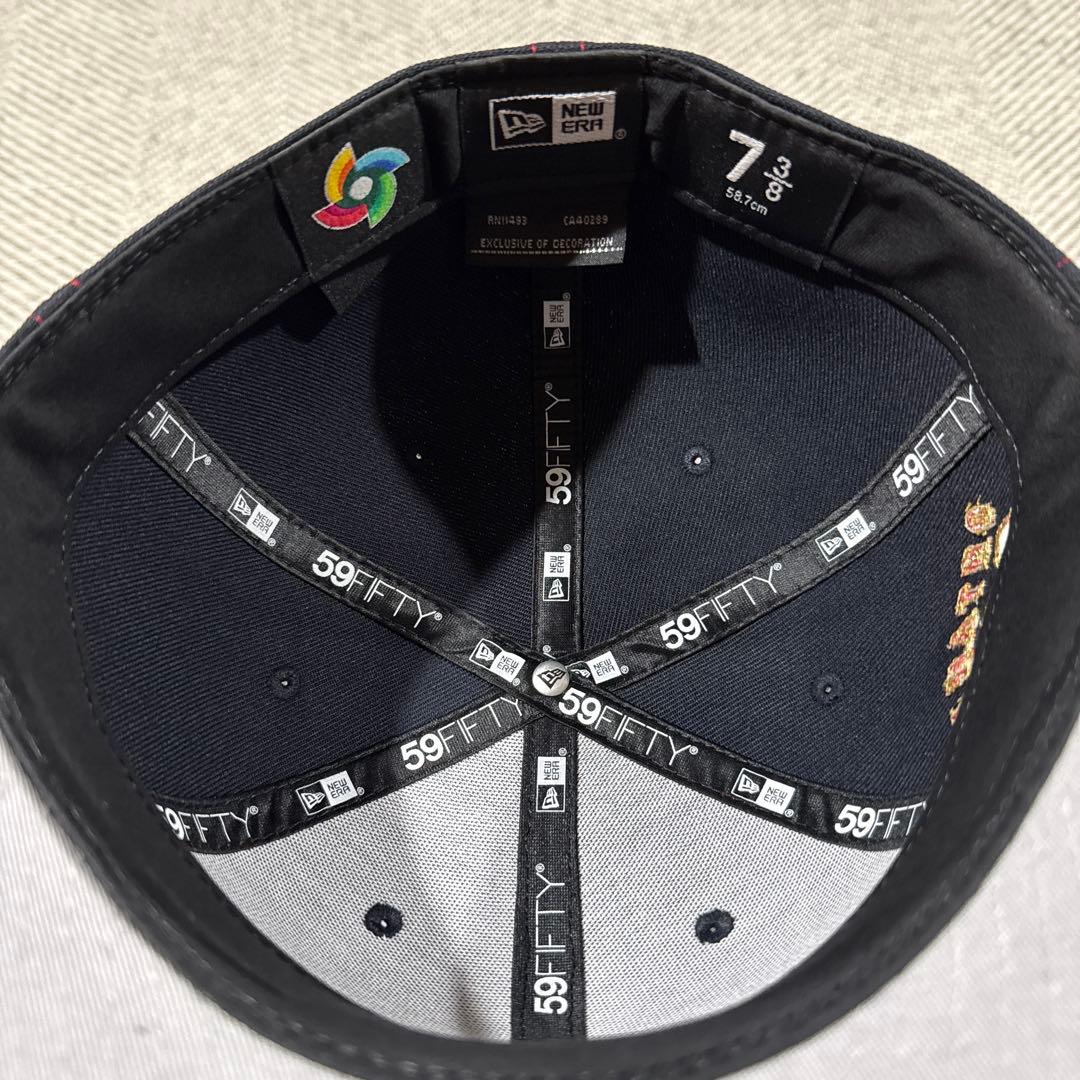侍ジャパン 59FIFTY キャップ　大谷翔平　刺繍入り 7 3/8
