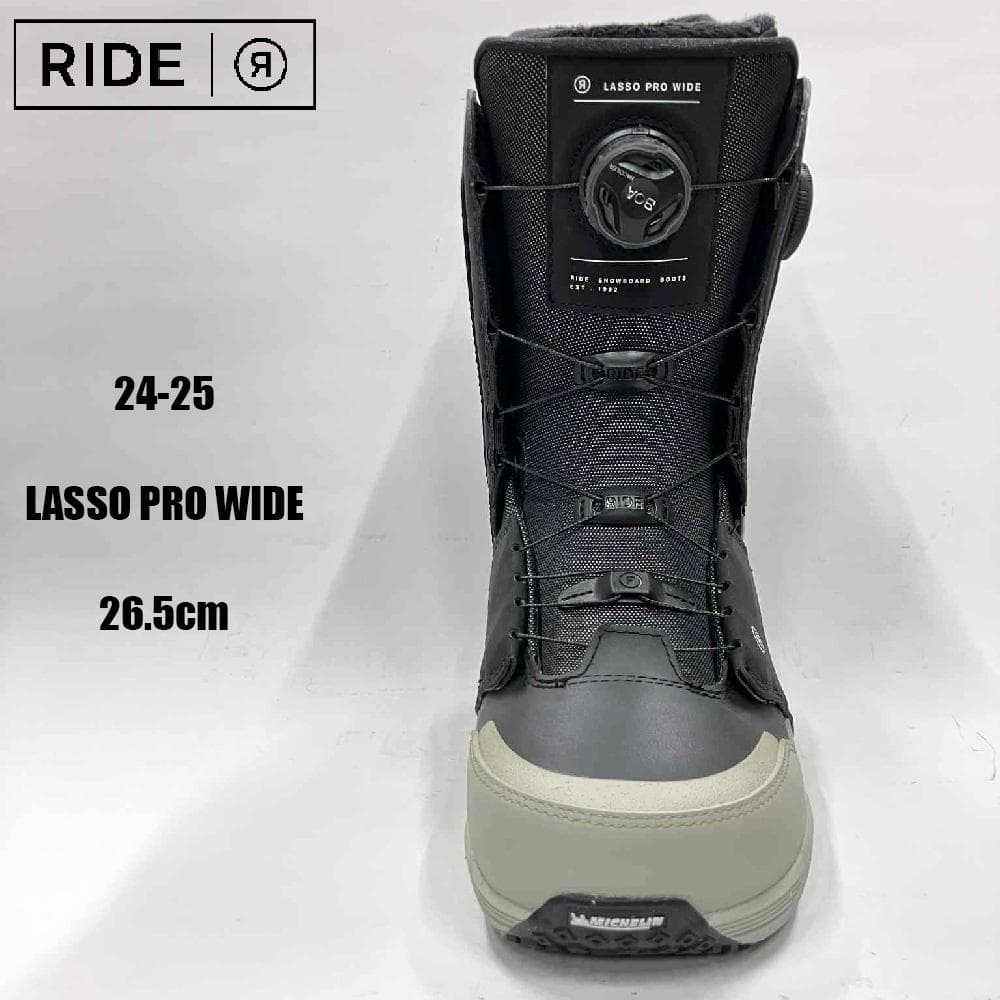 【新品】24-25 RIDE LASSO PRO WIDE 26.5cm