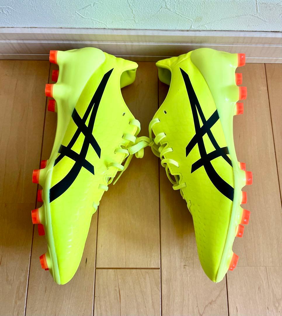 【アシックス】サッカースパイク メナス４PARIS 26.5cm イエロー