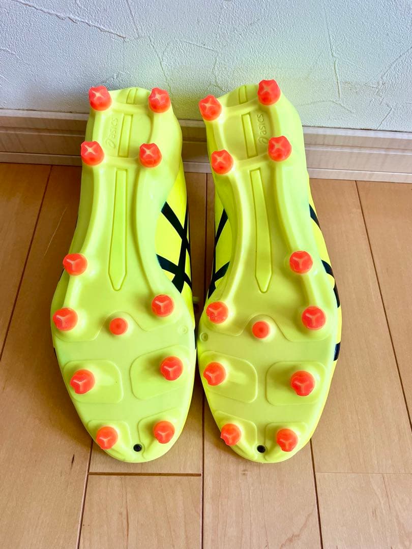【アシックス】サッカースパイク メナス４PARIS 26.5cm イエロー